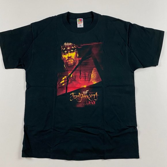 Fruit of the Loom Other - Vintage 2002 WWF WWE Judgment Day The Undertaker T Shirt Mens XL Judgement Day